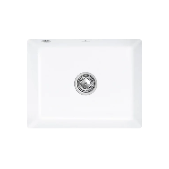 Keramický dřez Villeroy & Boch Subway 60 SU, Stone white, Excentr ne